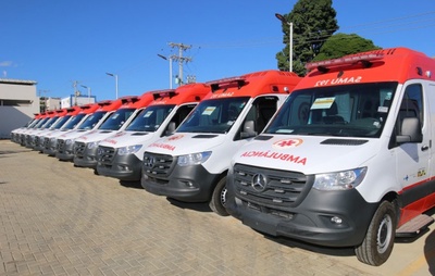 SAMU Bahia celebra 20 anos de serviço e recebe mais 34 Ambulâncias para garantir atendimento