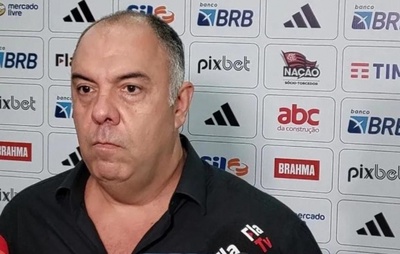 Marcos Braz afirmou achar ‘pouco provável’ renovação com Gabigol