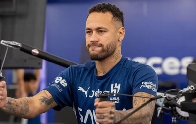 Neymar deve completar um ano sem jogar uma partida oficial pelo Al Hilal