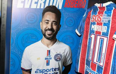 Bahia anuncia leilão de camisas usadas diante do Bragantino para ajudar o RS