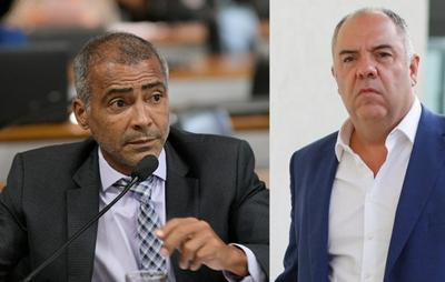 Romário e Marcos Braz são investigados pela PF por suposto esquema de corrupção