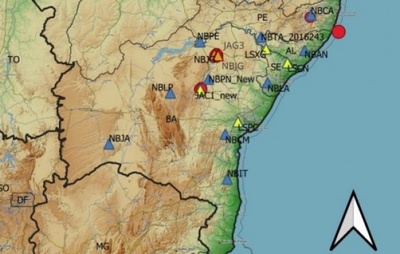 Bahia registra aumento de tremores de terra em agosto segundo UFRN