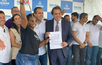 CGJ encerra Semana de Mobilização do Solo Seguro com entrega de 1.112 títulos no Bairro da Paz