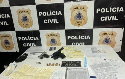 Polícia prende homem com arma em operação em Cruz das Almas e Santo Antônio de Jesus