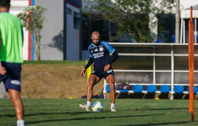 Bahia encerra preparação para partida contra o Grêmio pelo Brasileiro