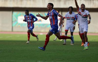 Bahia vence o São Paulo pelo Brasileirão sub-20