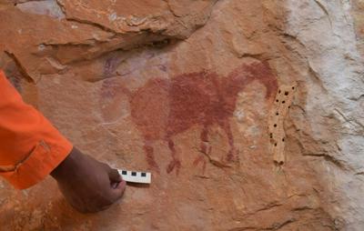 Pintura arqueológica de 5 mil anos é encontrada em Ibotirama