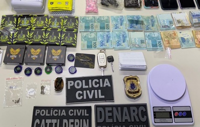 Irecê: Polícia desmantela laboratório de drogas e prende traficante