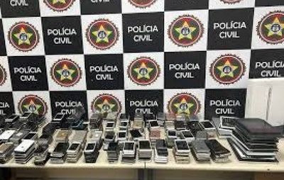 Polícia apreende 750 celulares após tentar recuperar aparelhos furtados no Rock in Rio