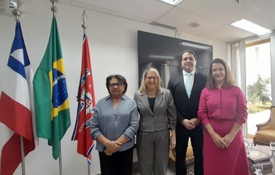 Em encontro com OAB de Porto Seguro, presidente do TJ-BA fala em força-tarefa para redução de processos e concurso de juiz