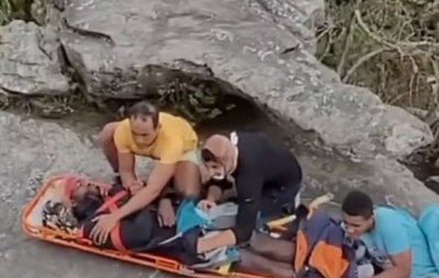 Francês é resgatado após sofrer traumatismo craniano durante trilha na Chapada Diamantina