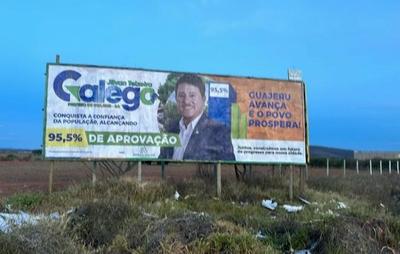 Justiça ordena retirada de outdoors de prefeito do Sudoeste baiano por considerar propaganda irregular