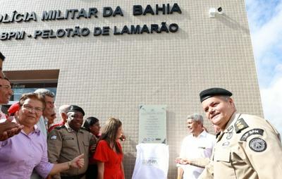 Governo do estado entrega obras de infraestrutura, segurança pública, desenvolvimento rural e esporte em Lamarão