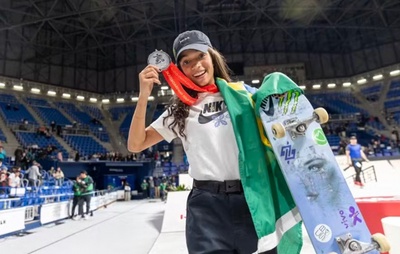 Rayssa Leal dá o troco em japonesa e é campeã mundial em Roma