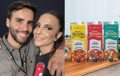 Nome italiano, produto brasileiro: Ivete Sangalo e Daniel Cady investem em marca de caldos naturais que custam R$ 18,90