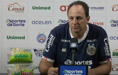 Rogério Ceni diz que Bahia segue trabalhando para entregar tudo de si nas partidas: ''Estamos jogando no máximo''