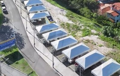 VÍDEO: Boxes de lava-jato inaugurados pela prefeitura de Salvador não funcionam e viram garagem improvisada