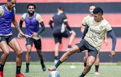 Rodrigo Andrade vetado e Janderson relacionado: Vitória finaliza preparação para encarar o Cruzeiro