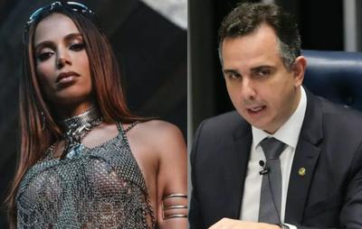 Anitta recebe ligação de presidente do Senado para discutir questões ambientais: "Espero que consiga fazer algo"