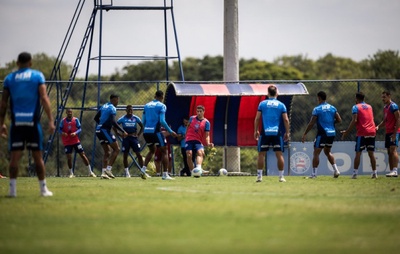 Bahia dá continuidade a preparação visando duelo contra o Flamengo; saiba como foi