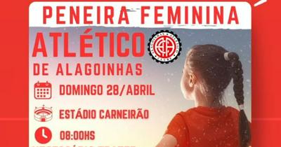 Atlético de Alagoinhas anuncia peneira para o feminino; confira