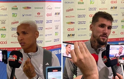 Jogadores do Atlético-MG lamentam derrota e falam sobre o Bahia: "Equipe muito forte"