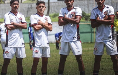 Vitória goleia o Atlântico no Baianão Sub-17 e mantém 100% de aproveitamento