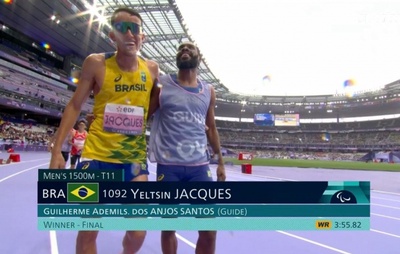 Paris-2024: Jacques e Agripino fazem nova dobradinha e levam ouro e bronze nos 1500m