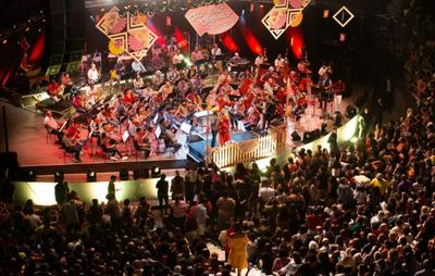 Osba homenageia Dominguinho no São João Sinfônico na Concha Acústica do TCA