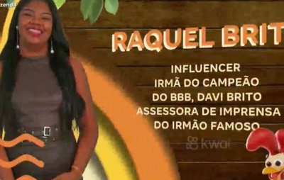 Irmã de Davi Brito, Raquel Brito entra para A Fazenda 16, ganha apoio de ex-BBB e promete: "Botar o pau pra torar"