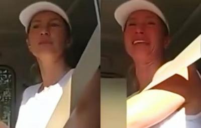 VÍDEO: Gisele Bündchen chora em abordagem policial após se perseguida por paparazzi