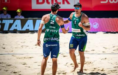 Dupla brasileira de vôlei de praia garante classificação para os Jogos Olímpicos de Paris