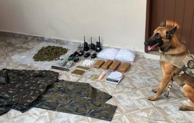 Policia Militar apreende arsenal em Santa Cruz Cabrália