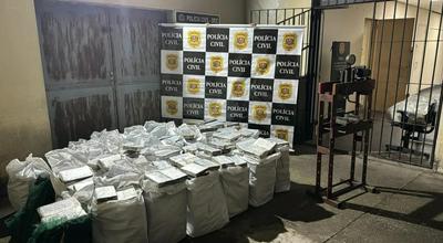 Polícia encontra 1 tonelada de cocaína enquanto buscava PM desaparecido em SP