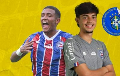 Dois jogadores do Bahia são convocados para a Seleção Brasileira Sub-16