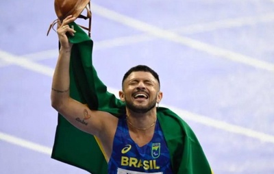 Paris-2024: Petrúcio Ferreira é ouro nos 100m rasos