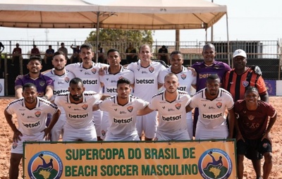 Vitória retorna ao futebol de areia com boa campanha na Supercopa do Brasil