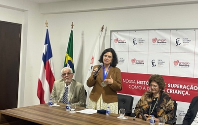 Ministra da saúde, Nísia Trindade diz que chegada de nova dose de vacina contra mpox no Brasil é discutida com a OMS