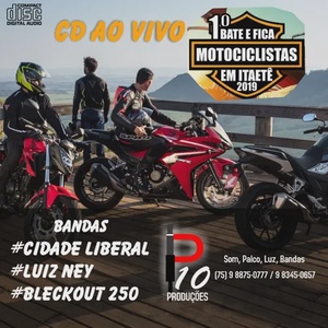 CD 1° BATE E FICA MOTOCICLISTAS (Itaitê-BA) 2019