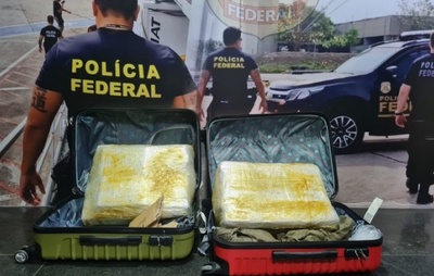 Polícia Federal prende 32kg de maconha no aeroporto de Manaus