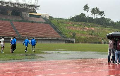 Por conta da chuva, jogo entre Bahia e Palmeiras pelo Brasileiro sub-20 é adiado