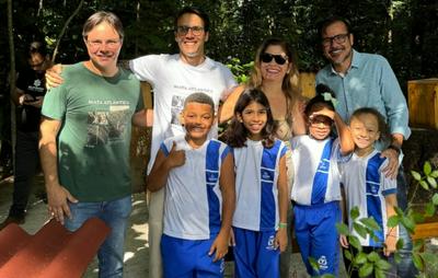 Paixão pela meliponicultura: Daniel Cady inaugura 'Trilha das Abelhas' no Jardim Botânico de Salvador