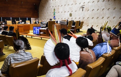 Supremo realiza primeira audiência de conciliação do marco temporal