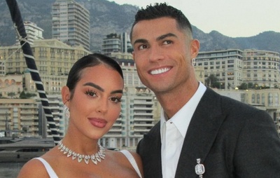 Georgina Rodríguez homenageia Cristiano Ronaldo por prêmio da UEFA