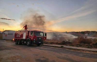 20º BBM debela vários incêndios em áreas de vegetação em Bom Jesus da Lapa